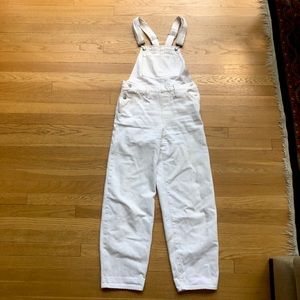 Levi’s White Overalls